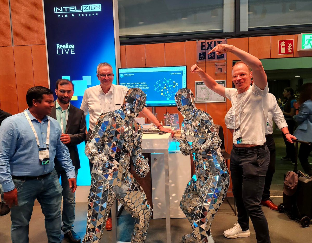 intelizign1's tweet photo. Day one of Realize Live Europe has been filled with excitement and energy. 

#SiemensRealizeLIVE2023 #Intelizign #Innovation #IndustryEvents #Collaboration https://t.co/wXo6uPM79s
