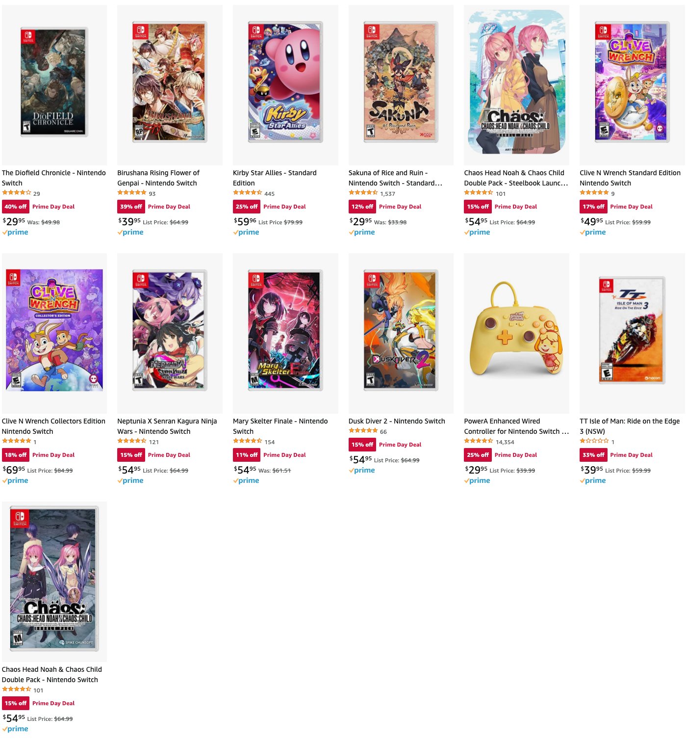 Lbabinz 🇨🇦 on Twitter "Switch Game Sale on Amazon https//t.co