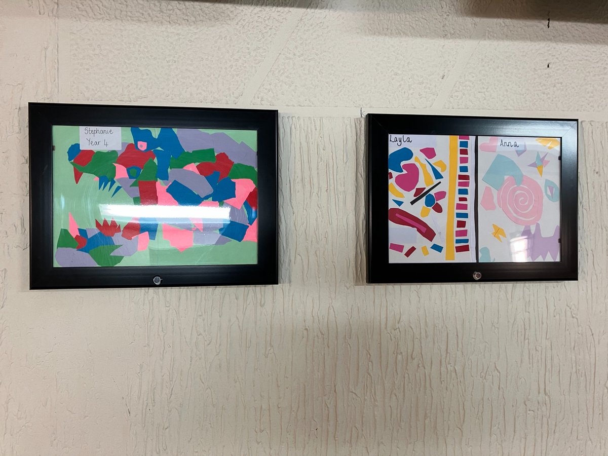 Next time you're at the station, take a moment to check out Year 4's fabulous artwork which is on display in the underpass. Thanks to <a href="/TheArtsSociety/">The Arts Society</a> Guildford for organising this lovely opportunity! #FlyHigh