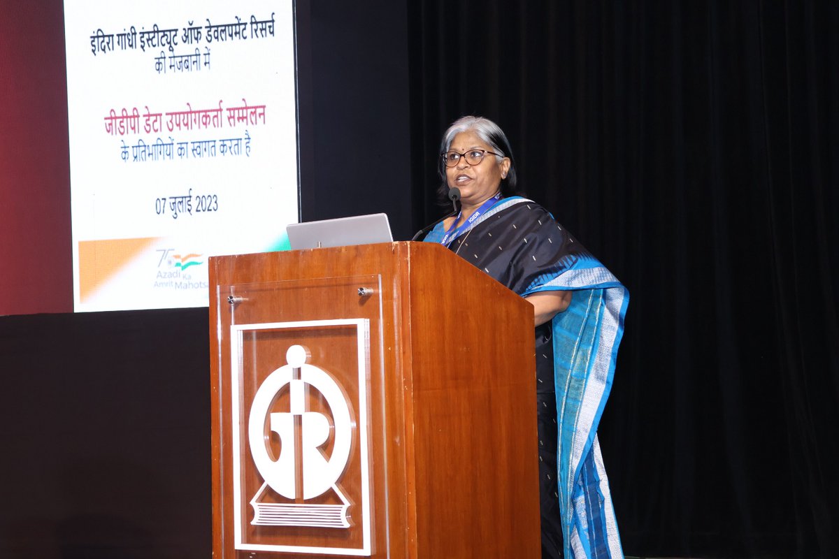 GoIStats's tweet photo. National Accounts Data User Conference organised by National Accounts Division, MOSPI at Indira Gandhi Institute of Development Research, Mumbai on 7th July 2023. https://t.co/wSUp9HsqPC