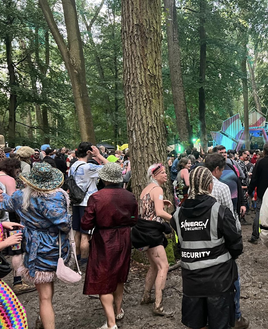 SynergySecUK's tweet photo. A magical event in a unique environment. Thanks to Stuart Southwick and the rest of our Synergy Team for all the hard work and dedication. It was a pleasure to work with Noisily Festival again.
. 
#teamwork #grateful #synergysecurityuk #noisily https://t.co/Iohk1axwi1