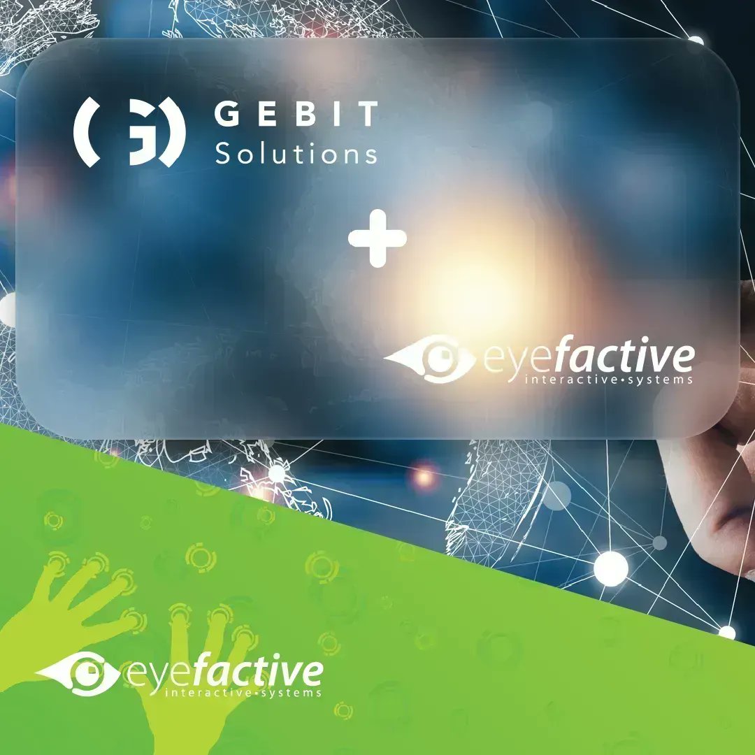 eyefactive's tweet photo. In the partnership between #GEBIT Solutions and #eyefactive, both companies complement their expertise to modernize #retail through the use of smart retail technologies.

https://t.co/opUBAzTi3X 

 #touch #multitouch #multiuser #TouchscreenSoftware #touchsoftware #touchapps https://t.co/PB7ysmK8kn