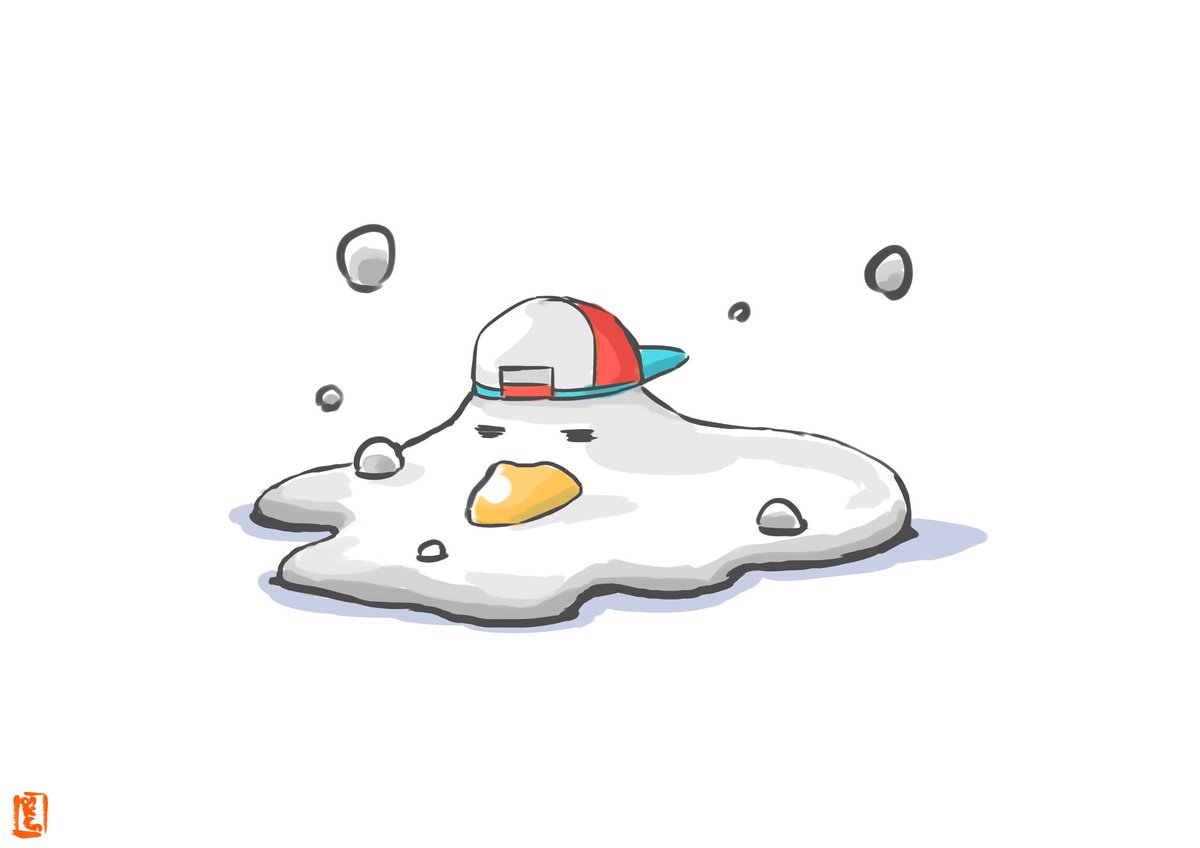 oozora subaru no humans hat white background baseball cap duck bird simple background  illustration images