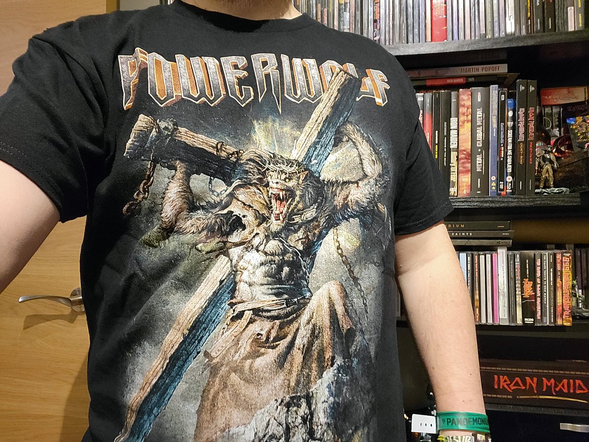 DavidGTato's tweet photo. #Metalshirt #Powerwolf #Interludium #MetalIsReligion https://t.co/vcpIpibKbk