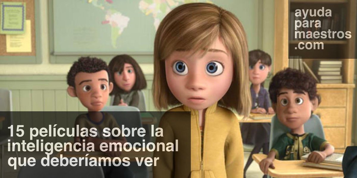 15 películas sobre la inteligencia emocional que deberíamos ver. 👉 ayudaparamaestros.com/2016/09/15-pel… Por <a href="/Manu___Velasco/">Manu Velasco</a>