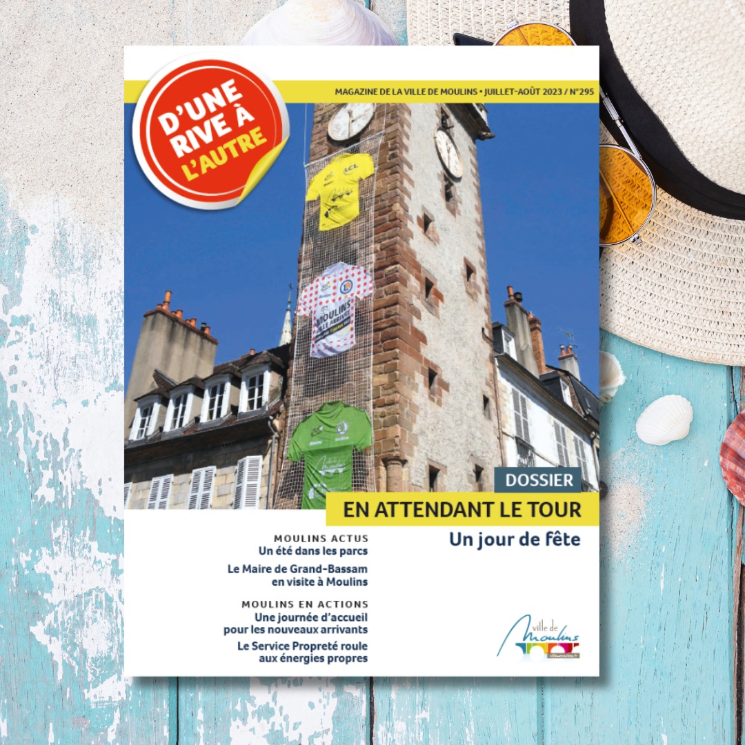 #DRAL : Votre magazine D’Une Rive à l’Autre du mois de juillet est disponible ! 📲🗞
👉 : ville-moulins.fr/.../magazine-d…