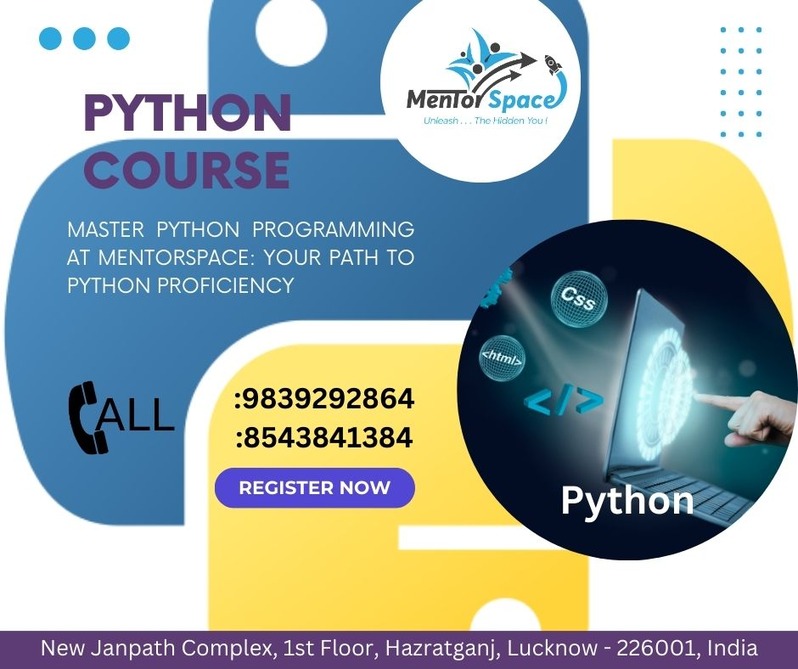space_mentor's tweet image. Master Python Programming at MentorSpace: Your Path to Python Proficiency
#Python_programming_training, #python_coding_classes, #python_training #python_programming_mentorship, #python_beginners