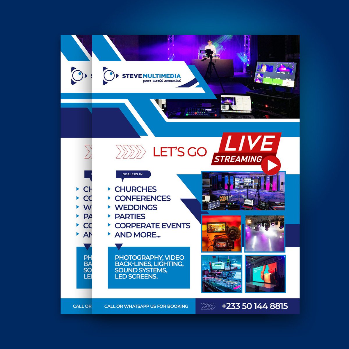 We’re available to handle your streams…