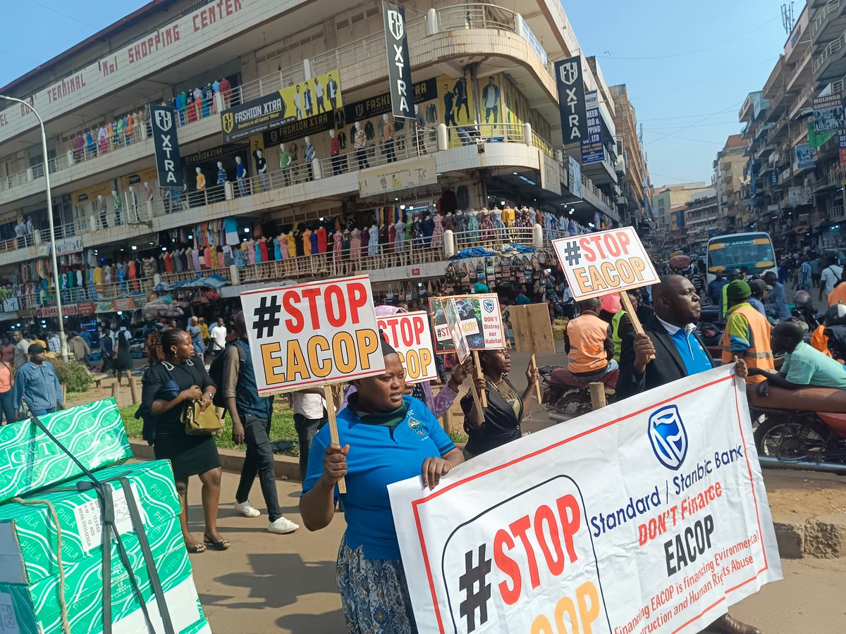 Four <a href="/stopEACOP/">StopEACOP</a> activists have protested in Kampala unfortunately 4 of them they have Been arrested. We call upon the authorities to release these activists. Like many other being charged in Court they have no Case.