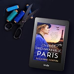 OUT TODAY! Happy Publication Day to @suefortin1! Grab your copy of this beautiful, page-turning read today! The Lost Dressmaker of Paris amzn.to/43ezlmI @emblabooks #historical #dualtimeline #books