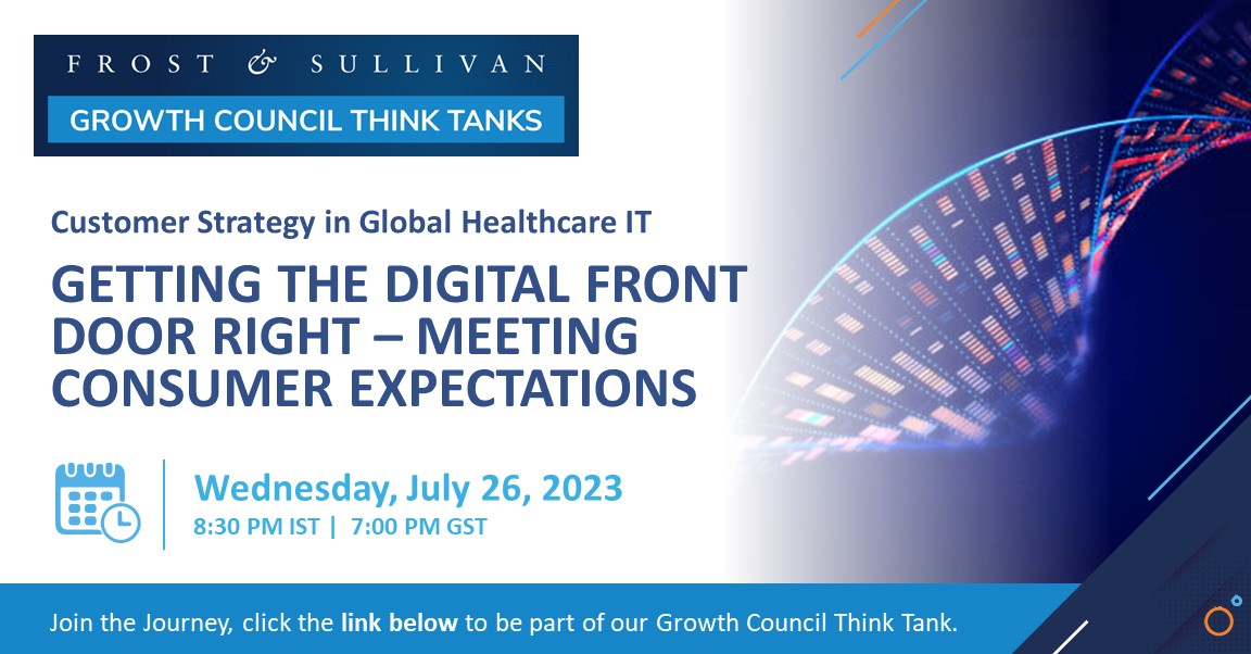 🔍 Join our #ThinkTank on 'Getting the #DigitalFrontDoor Right – Meeting #ConsumerExpectations.' 

Let's converse on July 26, as we shed light on crucial aspects of creating exceptional #digitalexperiences that drive customer satisfaction & more. 

Click: hubs.la/Q01X3LSs0