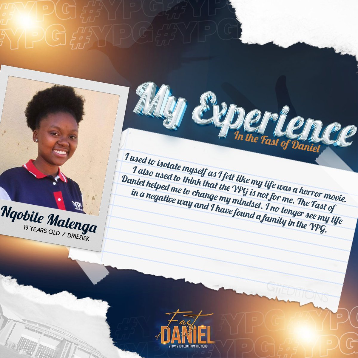 vygsa_official's tweet photo. The YPG is family, no matter who you are we always have a place for you.๐คฉ
Check out Nqobile's story.
.
.
.
.
.
.
.
#FOD #fastofdaniel #21days #proudlysouthafrican #southafrica #capetown #localislekker #supportlocal #southafrican #madeinsouthafrica #handmade #durban #africa https://t.co/jtUvy1sL8w