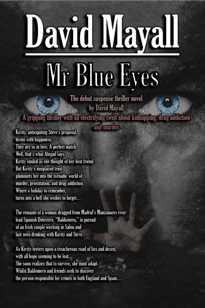 #Freebooks #KindleUnlimited #Deal 
Mr Blue Eyes by David Mayall.
A gripping read with an electrifying twist and shocking finale.
<a href="/Amazon/">Amazon</a> eBook £0.99p
Or 
Free <a href="/KindleUnlimited/">Kindle Unlimited</a>  
UK:  amzn.to/3xiBKQi 
US: amzn.to/3QnULrK
 <a href="/Pizzazz_Books/">Pizzazz Book Promo</a> <a href="/freeboostpromo/">Book Boost</a>