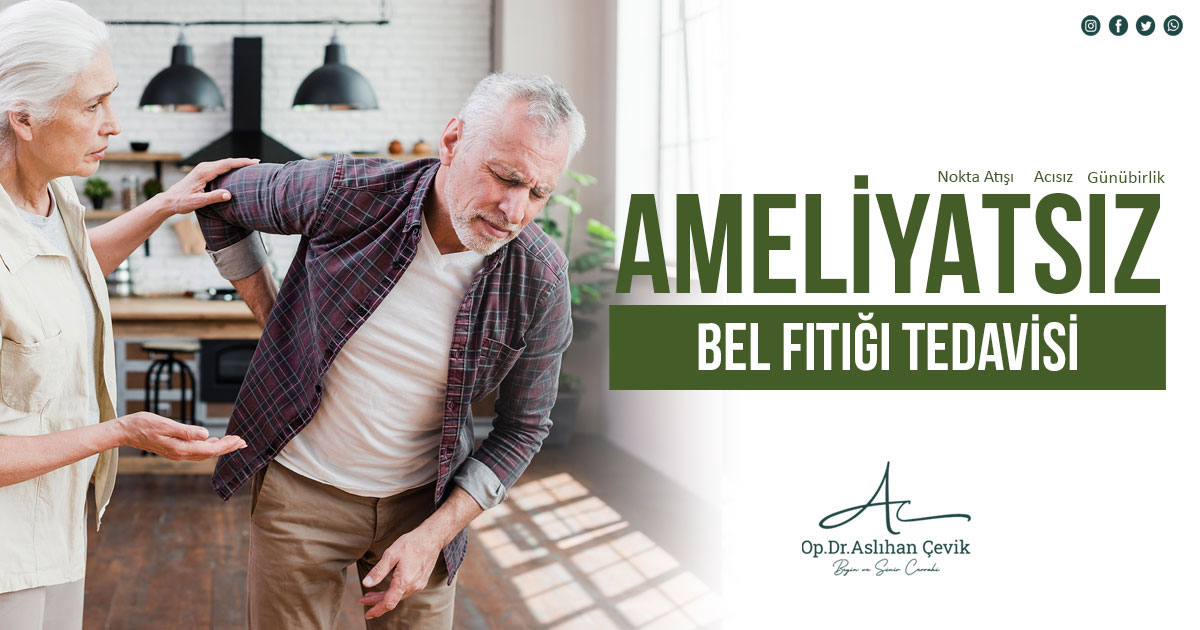 🌟'AMELİYATSIZ BEL FITIĞI' Tedavisi

👉İntradiskal lazer ve İntradiskal ozon tedavi yöntemlerimiz ile hastalarımız ameliyat olmadan sağlığına kavuşuyor.

☎️0531 542 84 10
📍Nuh Kuyusu Cad. No: 265 Altunizade / İstanbul
#belfıtığı #belağrısı #bel #fıtık #ozontedavi #herniateddisc