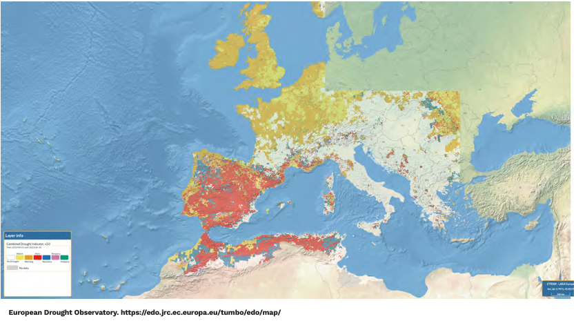 #Spanien im enormen #Klimastress 🤯 
Verdorrte Felder, versiegende Flüsse, Brände und Tote. Bilder aus diesem Report: es.greenpeace.org/es/wp-content/…

Das neue Parlament muss die #Klimakrise ernst nehmen. Helft mit das #Klima auf die Wahlagenda zu bringen:    
👉greenpeace.ch/de/handeln/spe…