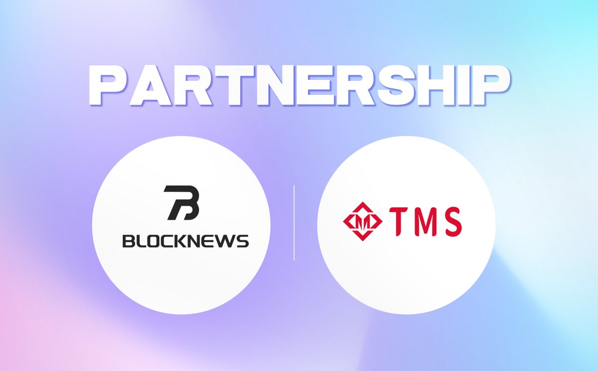 TMSExchange2023's tweet image. 🎉 We&apos;re pleased to announce new partnership with @BlockNews2023 ! 🤝

BlockNews specializes in brand planning, audiovisual content creation, brand operations, and technological development. 🌐💡💻

Stay tuned for the latest updates between #TMSExchange and @BlockNews! 🚀🔗💫