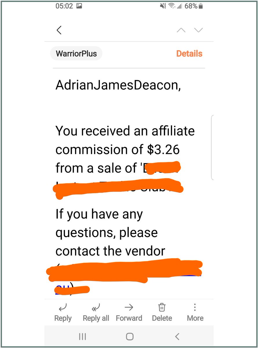 deacon_adrian's tweet photo. Nice start this morning another couple of  #warriorplus sales coming in...

#warriorplus 
#affiliatemarketing 
#makemoneyonline https://t.co/1rvasSCxFc