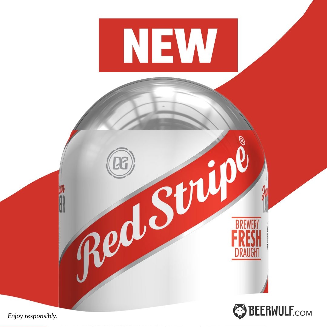 We have a new BLADE keg in town, and this one is here to stay! Red Stripe is a classic lager that will keep you refreshed all summer long, so grab a keg and try it today 🚀 bit.ly/3POWmtm