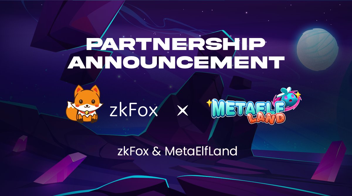 zk_zkfox's tweet photo. #zkFox &amp; @metaelfland  partnership #giveaway

🔥5 NFTs ($100) + 5 zkFox OG to reward

To enter:
1⃣. follow @zk_zkfox &amp; @metaelfland
2⃣. RT + ♥️
3⃣. Visit+ RT + ♥️ the tweet below.
https://t.co/K3tK4eUolq

⏳: July  15th

#zksync https://t.co/cfrXFYRX81