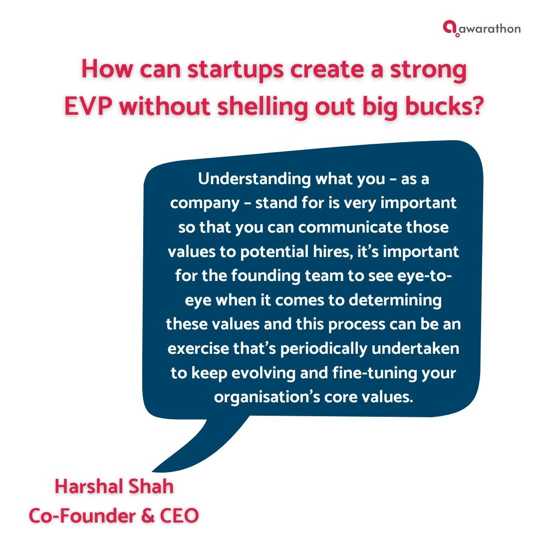 Awarathon's tweet photo. @Awarathon  got featured!
Our Co-Founder &amp; CEO Harshal Shah  contributed his opinion on the importance of communicating the core values of a company with potential hires. 

Link: https://t.co/Y7X6QTlOG0 https://t.co/H8EfhJ7gAu