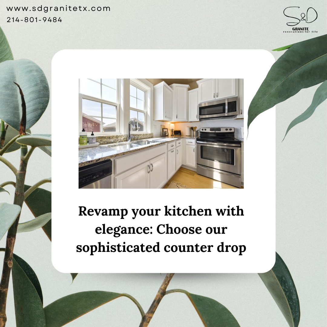 SDGraniteTX's tweet image. 👉🏽💫Create a Wow Factor in Your Kitchen with a Stunning Counter Drop✨
⤵️
📍 Visit:- sdgranitetx.com
☎️ Contact :  214-801-9484
🔹
🔹
🔹
#KitchenCounterdrop #CounterDesign #KitchenMasterpiece #TimelessCharm #GraniteCountertops #ChefLife #HomeDesign #KitchenRenovation