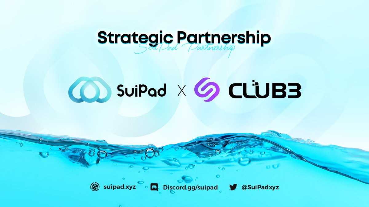 SuiPad 🌊 - Launchpad on Sui tweet media