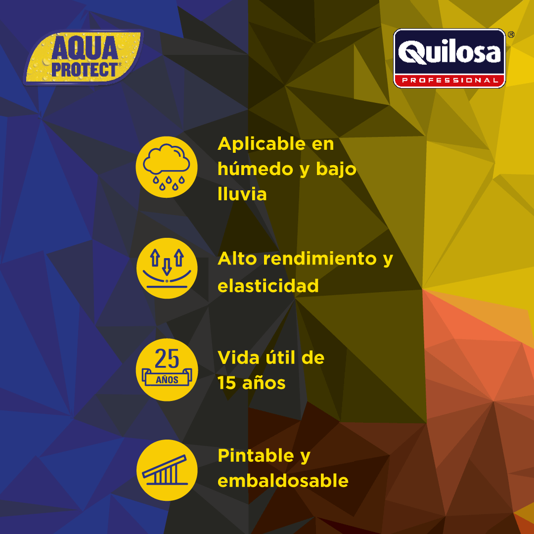 QuilosaSLU's tweet photo. ¡Para una impermeabilización inmediata y permanente que resista la intemperie, la Silicona MS Líquida de #AquaProtect es la solución perfecta!
✅ Aplicable bajo lluvia y superficies mojadas
✅ Soporta temperaturas de -40ºC a +90ºC
¡Protección confiable en climas adversos! https://t.co/Qz1EEb5bSz