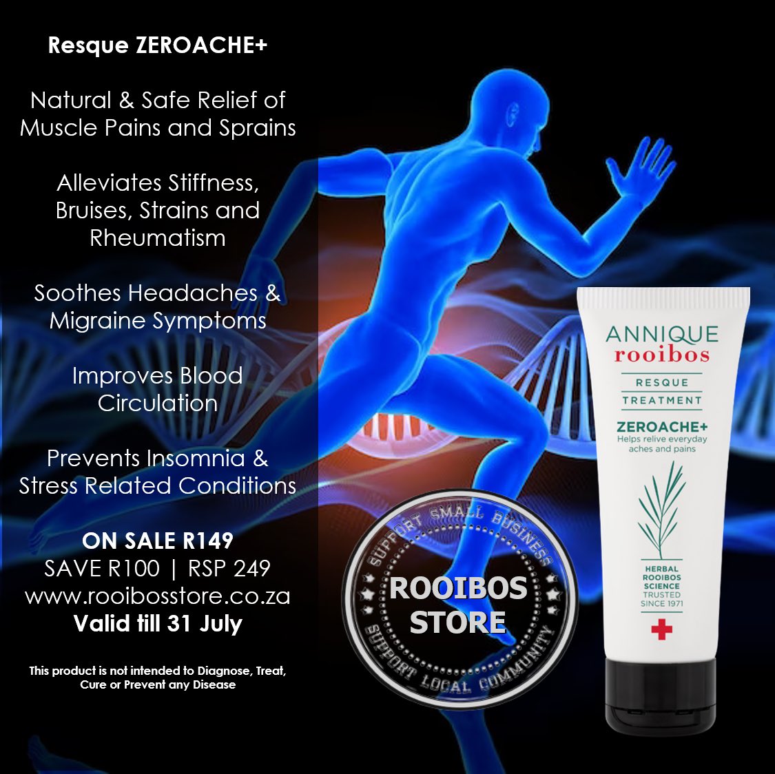 Resque ZeroAche+ has been formulated with natural ingredients and Rooibos extract to help provide relief from muscle aches, stiffness, sprains, bruises, strains and rheumatism
https://t.co/99NibbrTRO
#Annique #SouthAfrica #Snowfall https://t.co/NBCL0HGS87