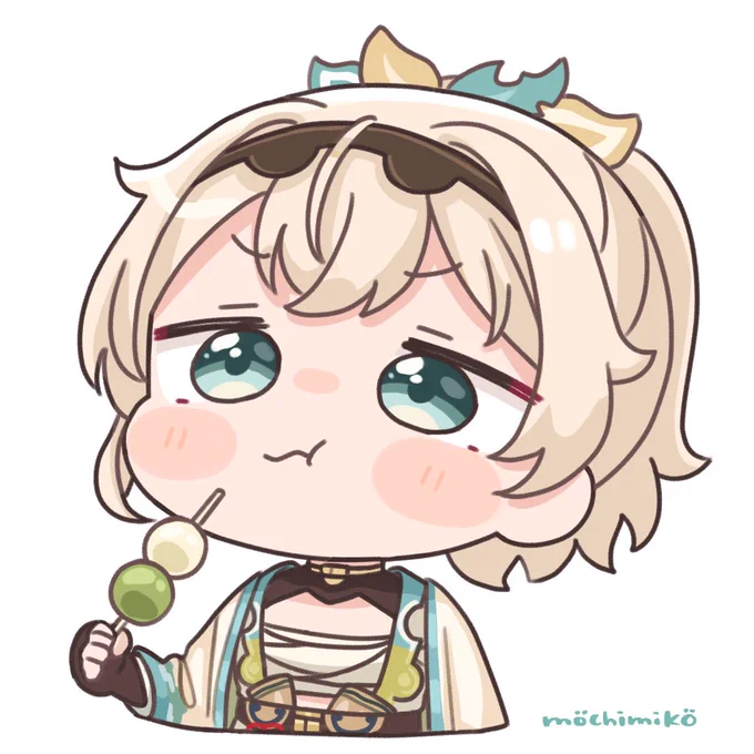 もぐもぐ  #いろはにも絵を