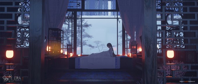 「ベッドの上 窓」のTwitter画像/イラスト(新着)｜2ページ目