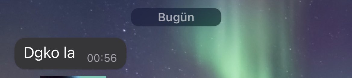 bugun aldigim en duygu dolu mesaj 🥰