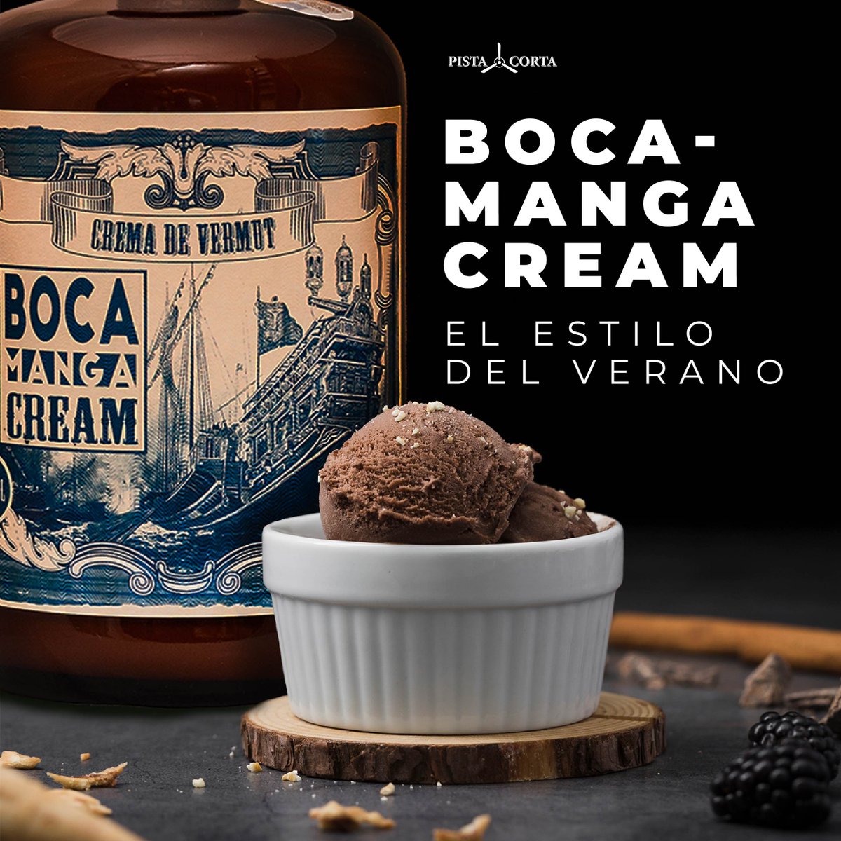 El acompañamiento perfecto para tu helado... la Bocamanga Cream 🫠🤤
.
.
.
.
.
#cremadevermut #bocamanga #bocamangacream #verano #pistacorta