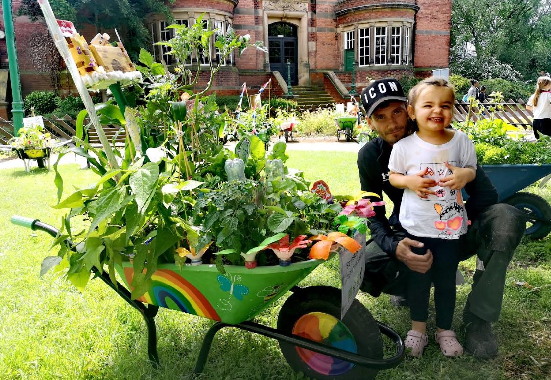 BFPSOfficial's tweet photo. The Mealbarrow Competition was a huge success earlier this month at Abbey Pumping Station.
This is our first time entering and our Mini Eco Ambassadors should be very proud of their hard work on this project. The overall winner of the competition will be revealed in September https://t.co/4iQeS8PvRG