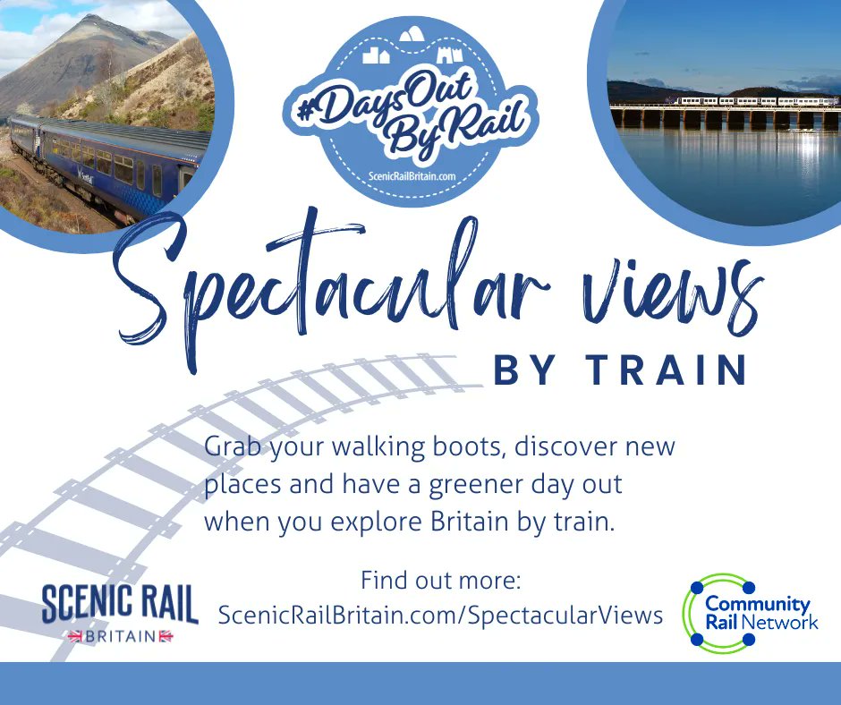ConwyVNWCoast's tweet image. 🌄 This week's theme for @ScenicRailBrit #DaysOutByRail Campaign is #SpectacularViews. We want to know what is your favourite view from the train 🛤️  along the #ConwyValley and North West #Wales Coast railway?🚆