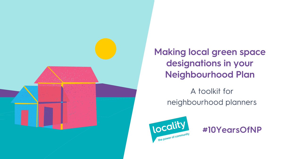 localitynews's tweet photo. Green space is a key asset for our communities🌿
Over the last 10 years, people have used #NeighbourhoodPlans to designate "Local Green Spaces" to protect them for current & future generations.
Find out more in our toolkit: https://t.co/T8PkESeQbS
#10YearsOfNP https://t.co/CtqHmrUlt9