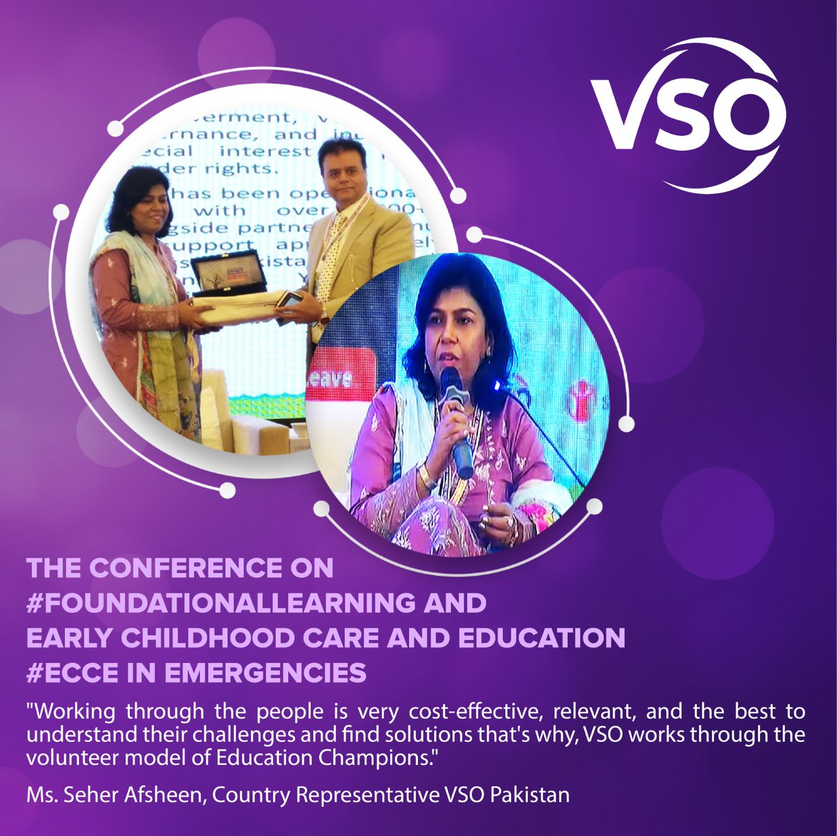 The conference on #Foundationallearning and Early Childhood care and Education #ECCE in emergencies begins today with more than 200 education experts, Civil Society organizations and stakeholders. #ECW @itacecorg @PAGEPakistan @VSO_Intl @EduCannotWait @Taraqee01