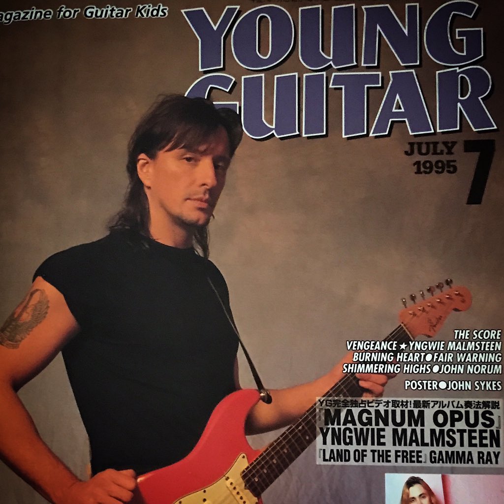 riesambo's tweet photo. 📸YOUNG GUITAR (1995 July) 📖Richie Sambora 📚
🎼🎸🎶🎵♪🕶 Happy Birthday!!! @therealsambora 🎉🎂😋🍾 #happybirthday #RichieSambora #BonJovi #music #magazine #japanesemagazine #youngguitar #musicmagazine #japan https://t.co/70kFNzWpFL