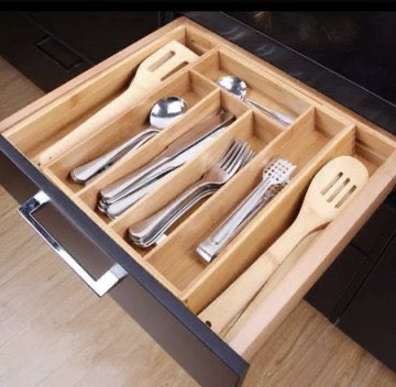 RT @HEssentia: Back in stock… expandable wooden cutlery organizer. 9500 naira only https://t.co/JJ8kKazeUS