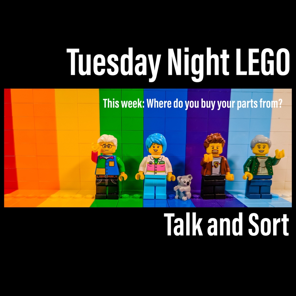 Rainbow_Bricks's tweet photo. Join us on TUESDAY NIGHT LEGO tonight at 9 pm (AEST) on Rainbow Bricks’ Instagram feed.
https://t.co/CYgolJzACp
This week we are talking about where we purchase our LEGO from.
#rainbowbricks #afol #LEGOfun #LEGOfans #LEGOchat #LIVEstream #TuesdayNightLEGO #TalkandSort https://t.co/XznJL92NOM