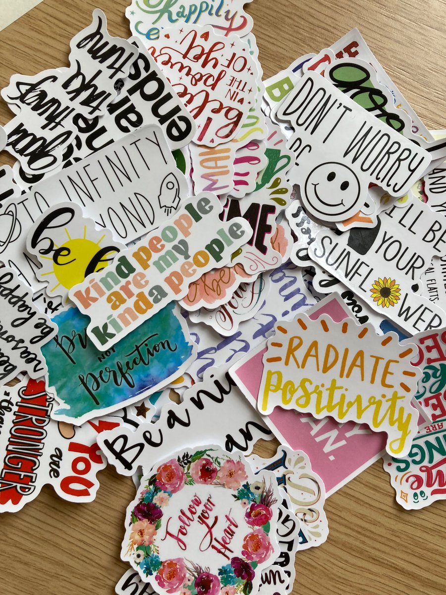 Write clubbers! The wonderful <a href="/LauraNevay/">Laura Nevay</a> has given us more stickers!