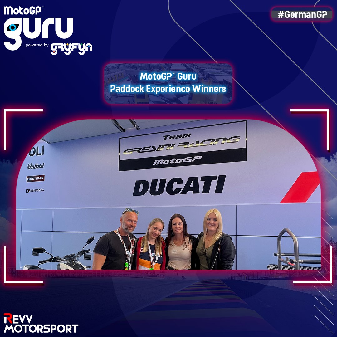 MotoGPGuru's tweet photo. Relive the thrill of the #GermanGP weekend at Sachsenring!
From heart-pounding races to incredible displays of skill, it was a weekend of pure MotoGP magic. And our paddock winners had front-row seats to all the action.๐๐ธ
#MotoGP #MotoGPGuru #REVV #Racing #VIPFeels #Paddock https://t.co/5TbXPAWBtC