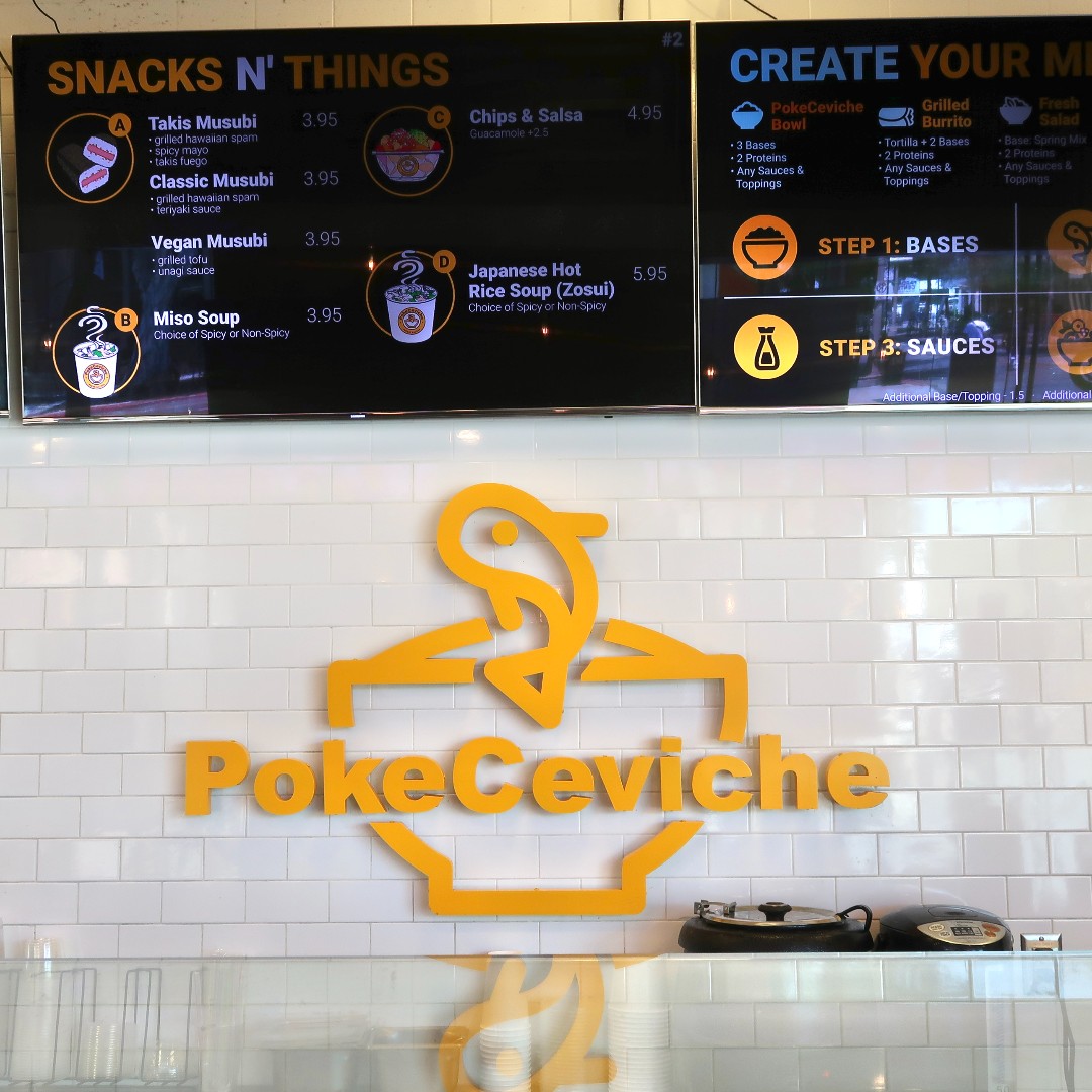 PokeCeviche's tweet photo. who loves our logo? we sure do! come in and try our amazing fresh food! 

#poke #fish #ucsb #islavista #iv #santabarbara #food #foodporn #summer #summeriniv #summerfood #fresh #refreshing https://t.co/zA4e9qrbd4