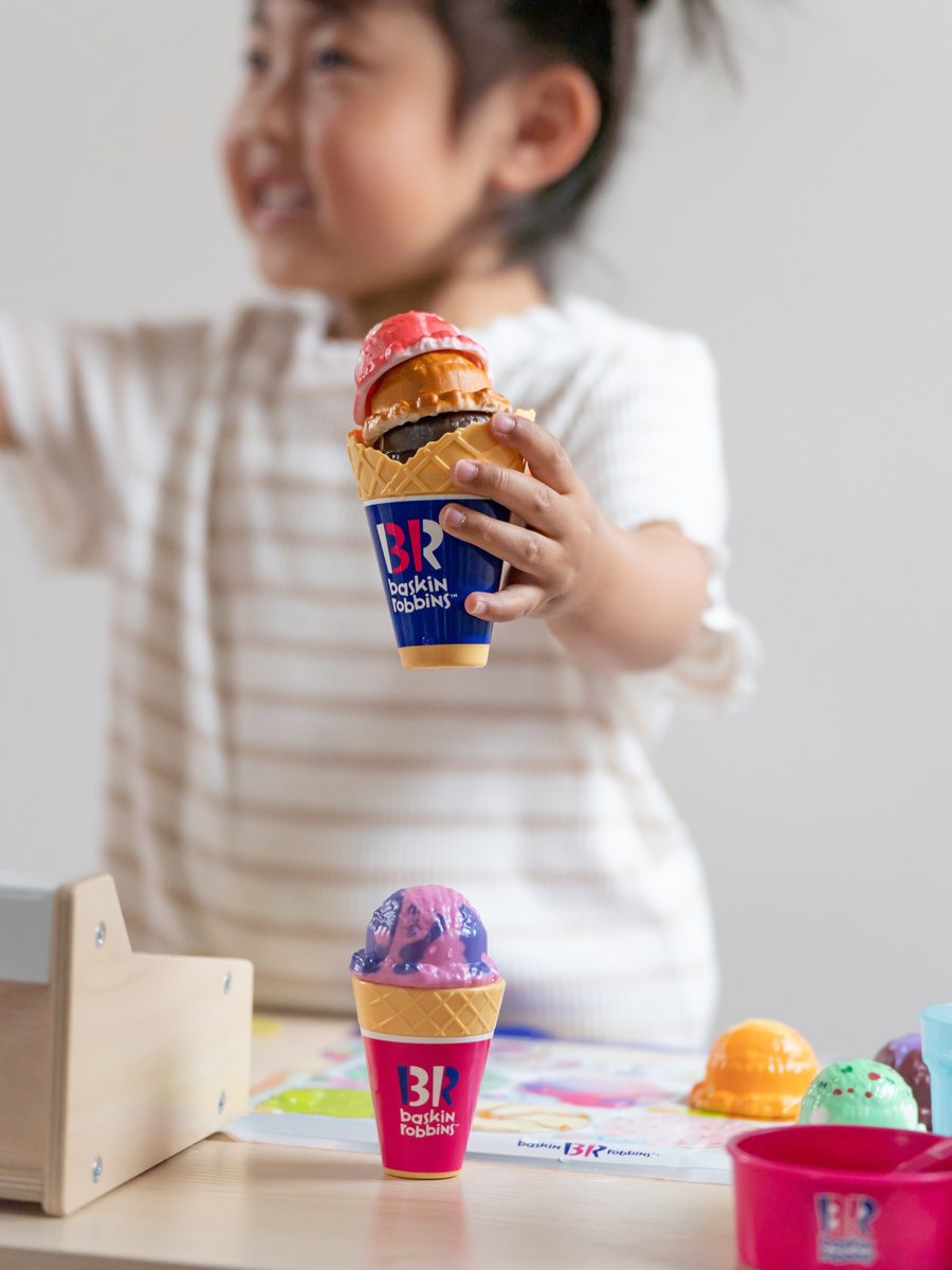 かえちゃOh!!シリーズから ＼まほうのサーティワンアイスクリーム