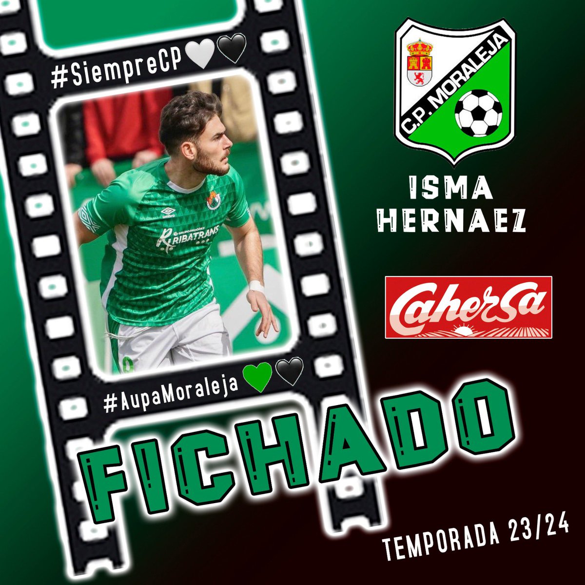 moralejacp's tweet photo. ⚪️!OFICIAL FICHAJE!⚫️

Delantero centro, rápido, con GOL y sobre todo con muy buen juego aéreo, nuestro Killer del área para esta temporada!!🚀⚽️

Ismael Hernaez Vizcaíno 
   “ISMA HERNAEZ”

Sigue …👇🏻 https://t.co/qkWOyslrRy