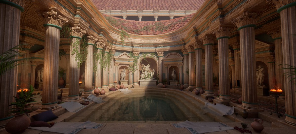 AlizeePato's tweet photo. It's #PortoflioDay ! 🙌
I'm a junior environment/level artist for video games!

Here are some screenshots of my latest big project!

To see more of my work :  https://t.co/2CEaSWiVIN
#EnvironnementArt #GameArt #3Dartist https://t.co/ApPl8LDpn2