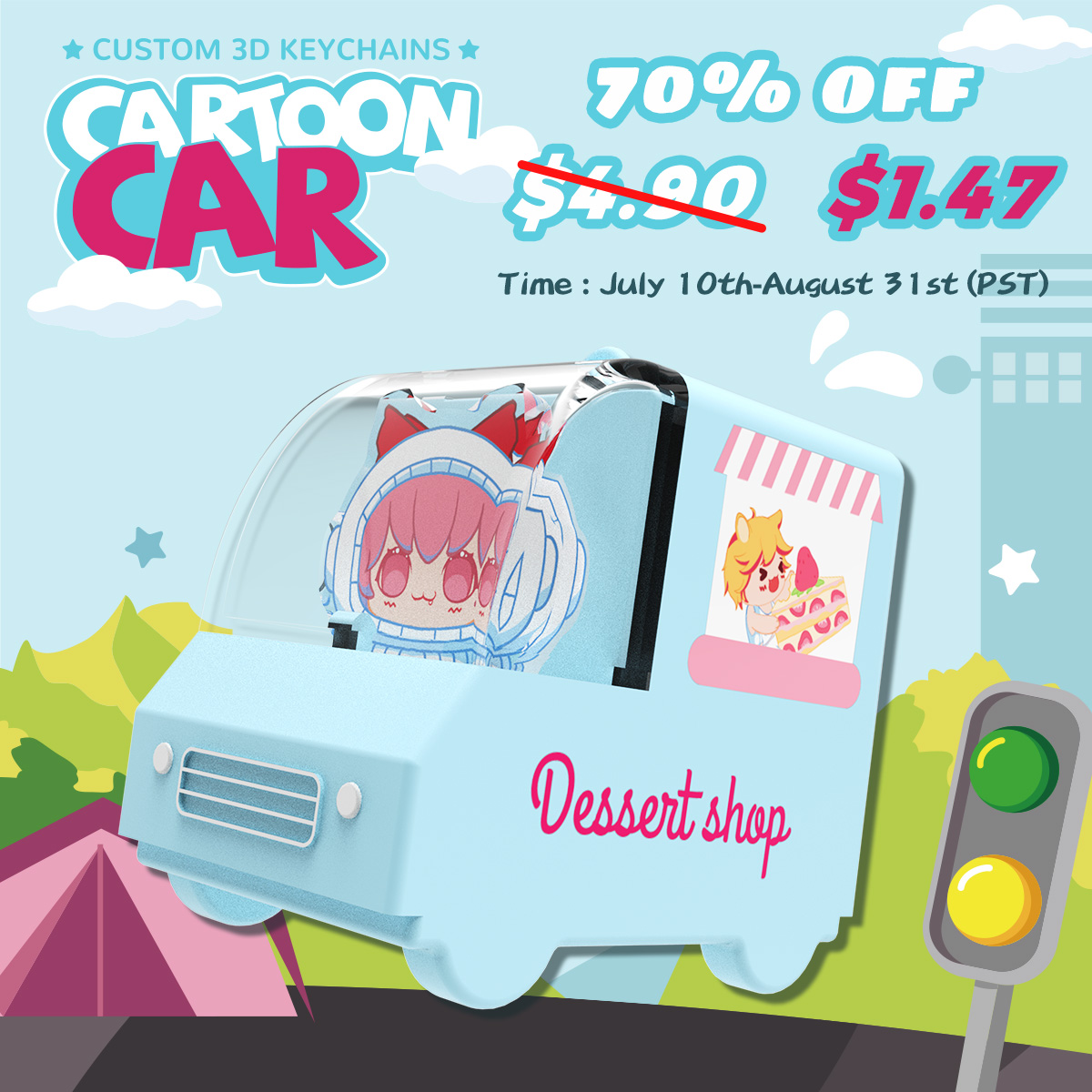 70% OFF???  Only $1.47 for one cute car?!
I can't believe this is a notice from our leaders😨
【$20 gift card to celebrate】
Eneter: 🖊RT + Tag 2 friends
RT>50  2 winners
RT>100 5 winners
RT> 200 8 winners
Just go!!!
vograce.com/products/custo…