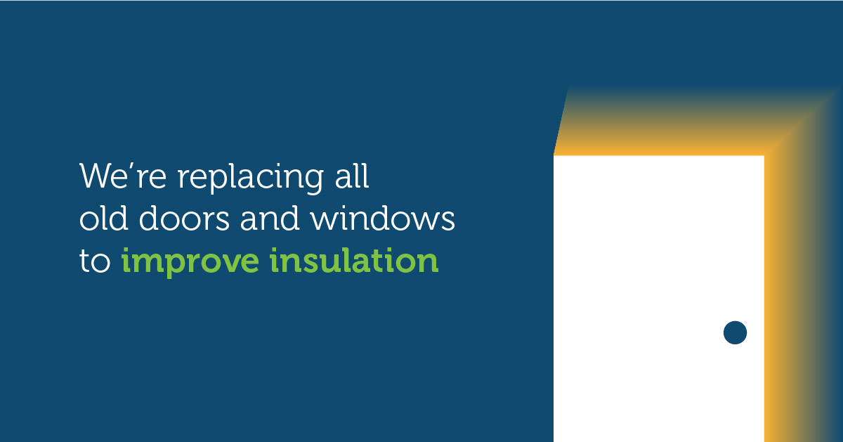 We're now onto the fourth year of our window/door replacement project. Replacing old units across the school increases insulation &amp; creates a more comfortable working environment for staff &amp; students.

#ThreeRiversLearningTrustClimateAction #climatereality #climate #climateaction