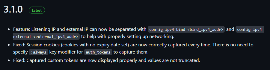 🚨Evilginx 3.1.0 Release 🪝🐟

Just pushed a small update to Evilginx, fixing few issues, which came up after the 3.0 release in May.

Enjoy!
github.com/kgretzky/evilg…