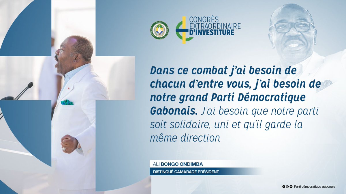 MelissaOgans's tweet image. En image les phrases fortes du président @PresidentABO 
#Gabon 
#ContinuonsEnsemble