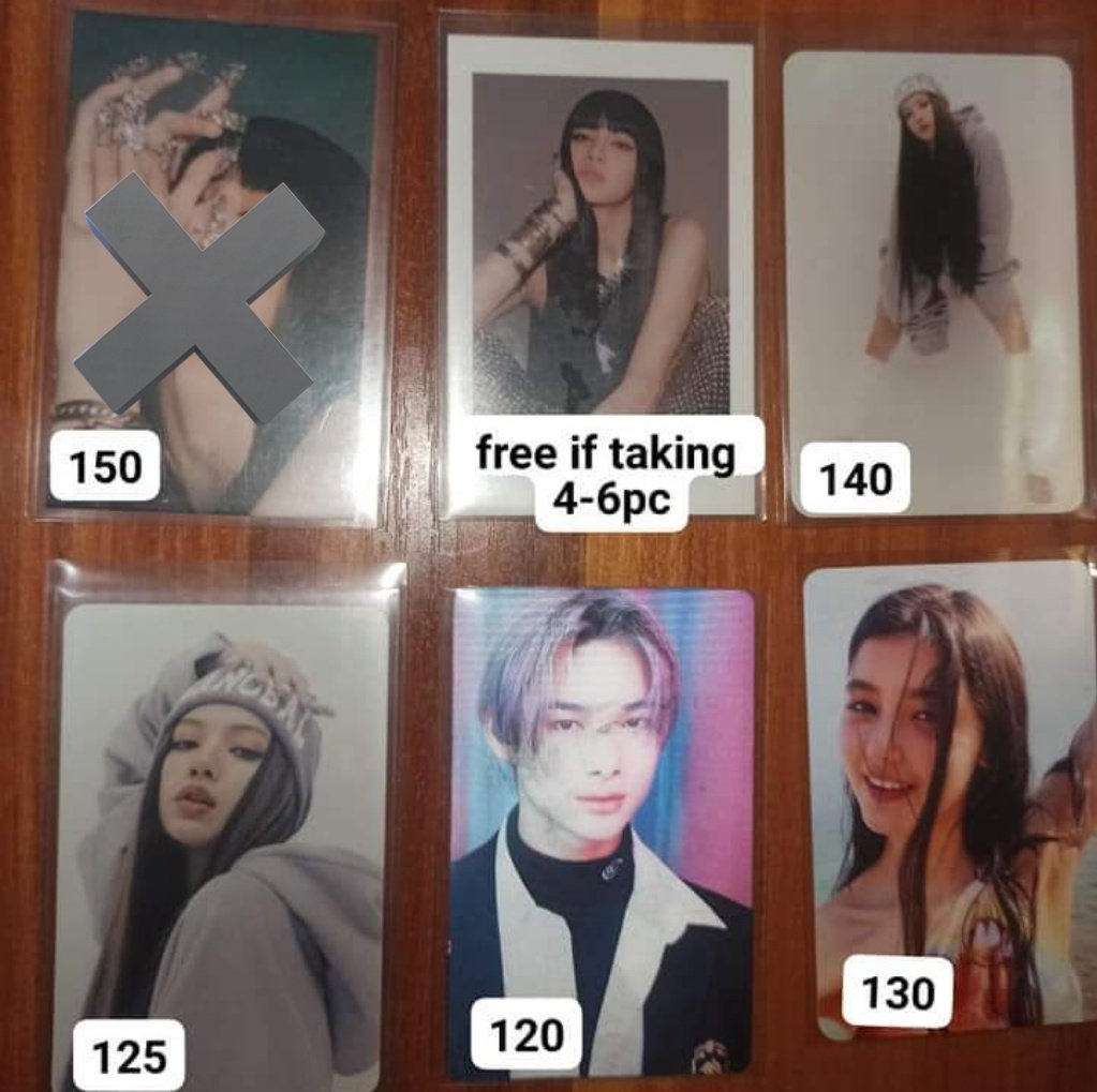 jenlisa5ever's tweet photo. #eshangcarts

✧ WTS/LFS ✧

decluttering lalisa pocas,niki and Danielle pc

✦ ₱ on pic
✦ payo | 3 days reservation 50% with nrdp
✦ mop- gcash
✦ mod-jnt 
✦ dm/reply to claim

. . .rcbyt — ( link on my profile ).ᐟ

t. bornpink lalisa pc niki Danielle newjeans enhypen bp https://t.co/E8HXkAAefT